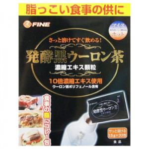 ファイン　203423　発酵黒ウーロン茶エキス顆粒　49.5g(1.5g×33包)｜insatsuhiroba