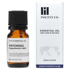 パチュリ 10ml インセント エッセンシャルオイル 精油｜inscent