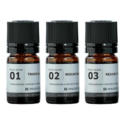 [デザインブレンド] 3本セット 各5ml (アソート1) ブレンド 精油 エッセンシャルオイル ア...