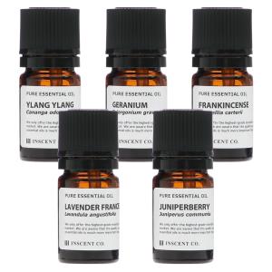 お試し よりどり5本セット (各5ml) エッセンシャルオイル 精油