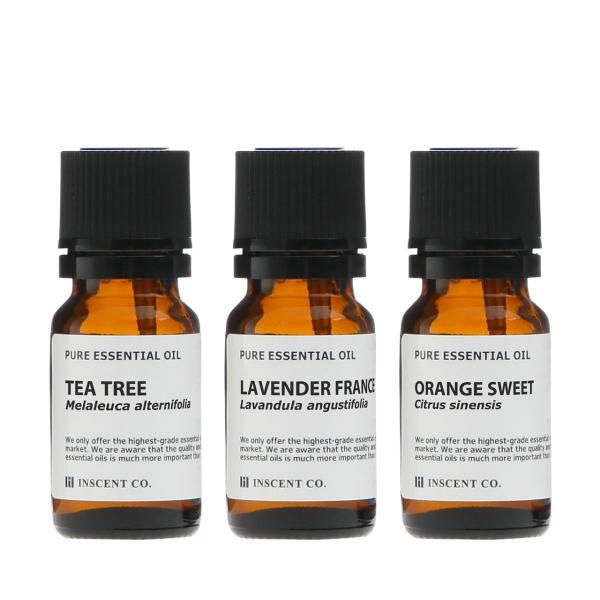エッセンシャルオイル 精油 よりどり3本コース（各10ml セット)