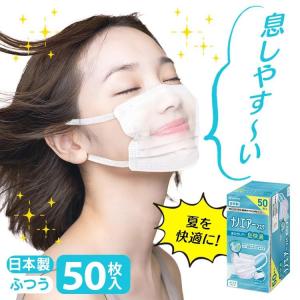 IRIS OHYAMA アイリスオーヤマ ナノエアーマスク ふつうサイズ 50枚入