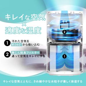 空気清浄機 単機能空気清浄機 10畳 小型 ホ...の詳細画像4