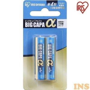 乾電池 単4アルカリ乾電池 2本 ブリスターパック LR03IB/2B アイリスオーヤマ