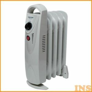 ヒーター ミニオイルヒーター オイルヒーター 暖房 暖房器 暖房機器 グレイッシュホワイト TOH-362 TEKNOS (D)(B)｜insdenki-y