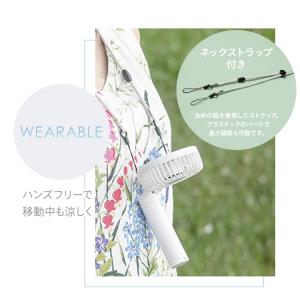 ハンディファン 小型 扇風機 首かけ ネックス...の詳細画像5