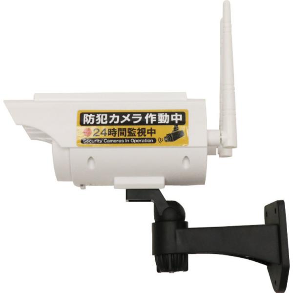 ダミーカメラ 屋外用 ソーラー充電式 防犯カメラ 屋外 家庭用 ダミー 監視カメラ 人感センサー ラ...
