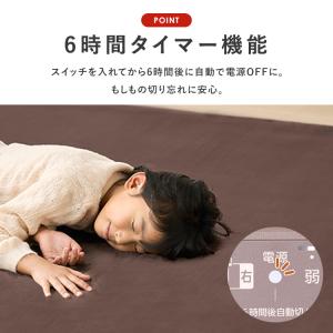 ホットカーペット 2畳 本体 ラグ 一体型 電...の詳細画像5