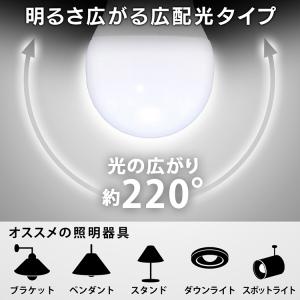 電球 LED E26 40W 10個セット 4...の詳細画像3
