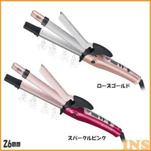 ヘアアイロン 2WAY カール ストレート マイナスイオン テスコム マイナスイオン2WAYスチームヘアーアイロン IPW1826 テスコム (D)｜insdenki-y