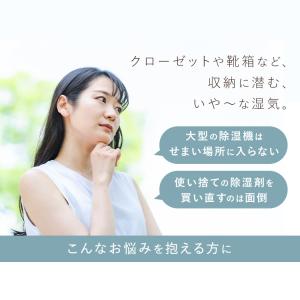 除湿機 小型 家庭用 クローゼット 靴箱 To...の詳細画像2