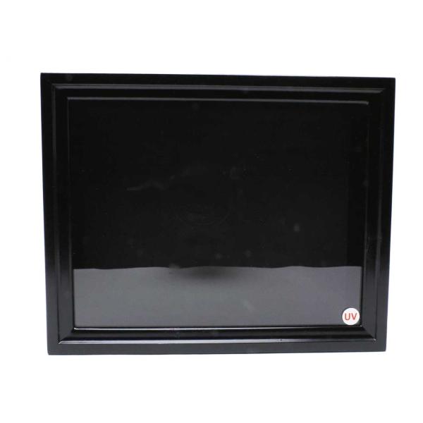 【オールブラックＵＶカット】小型ドイツ型標本箱（黒）