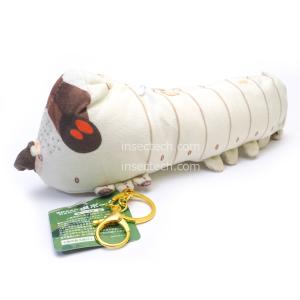 辰砂の蛾が少ない, 蛾 カイコ 昆虫 むし リアル ぬいぐるみ ミニ