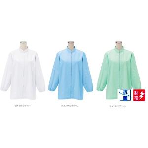 サカノ繊維 SKA 270 女子白衣 S-5Lの詳細画像2