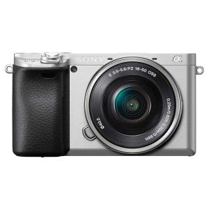 SONY α6400 ILCE-6400L パワーズームレンズキット シルバー ソニー アルファ（訳有特価）｜insight-shop