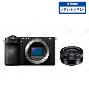 SONY（ソニー） α6400 ILCE-6400 ボディ ブラック + 標準ズームレンズ