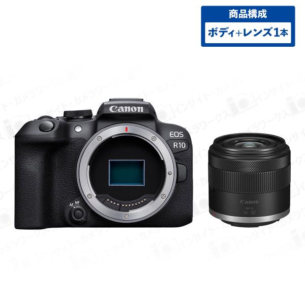 キヤノン EOS R10 ボディ ブラック + 広角ズームレンズセット RF-S14-30mm F4...