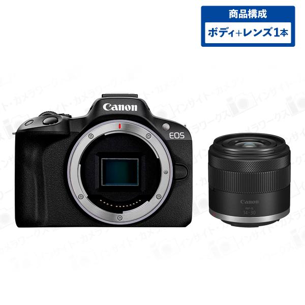 キヤノン EOS R50 ボディ ブラック + 広角ズームレンズセット RF-S14-30mm F4...