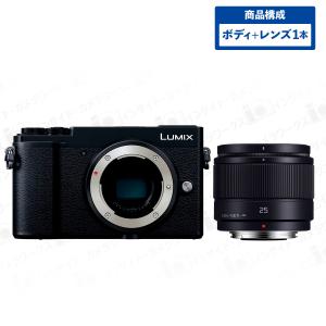 Panasonic ミラーレス一眼カメラ ルミックス GX7MK3 ボディ ブラック + 単焦点レンズセット LUMIX G 25mm/F1.7 ASPH. ブラック｜insight-shop