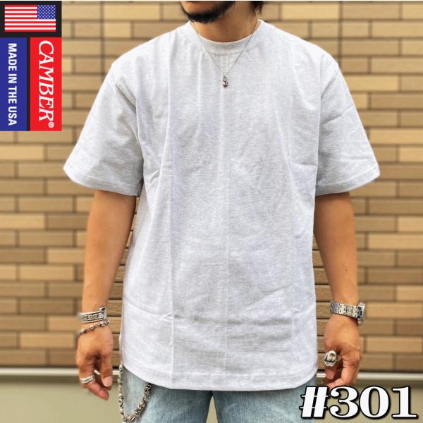 【アメリカ製】 CAMBER キャンバー #301 8oz MAX WEIGHT Short Sle...
