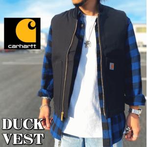 Carhartt カーハート Duck Vest V01 ダック ワーク ベスト 中綿素材