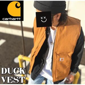 Carhartt カーハート Duck Vest V01 ダック ワーク ベスト 中綿素材｜insize