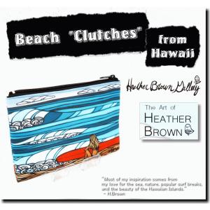 /Heather Brown Beach Clutches Surf Girl/
