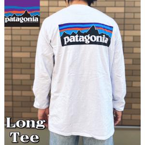 PATAGONIA パタゴニア P-6 Logo Long Sleeve T-shirts ロゴ ロンT 38518｜insize