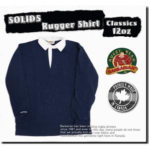 Barbarian バーバリアン Rugger Shirt SOLID Classics 12oz ソリッド