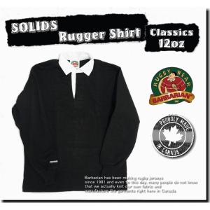Barbarian バーバリアン Rugger Shirt SOLID Classics 12oz ソリッド