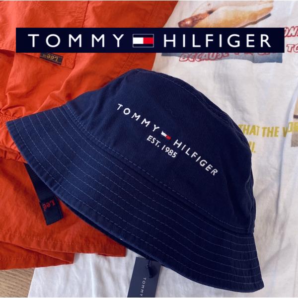 Tommy Hilfiger トミー ヒルフィガー ESTABLISHED BUCKET HAT バ...