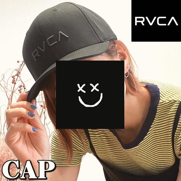 【女性にオススメ】 【米国モデル】 RVCA ルーカ FLEX FIT CAP フレックス フィット...