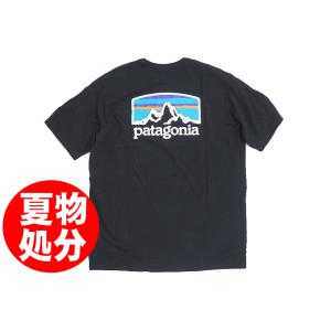 【夏物処分】 PATAGONIA パタゴニア Fitz Roy Horizons Short Sleeve T-shirts ロゴ Tシャツ 38501 2023年夏・新作モデル｜insizeplus