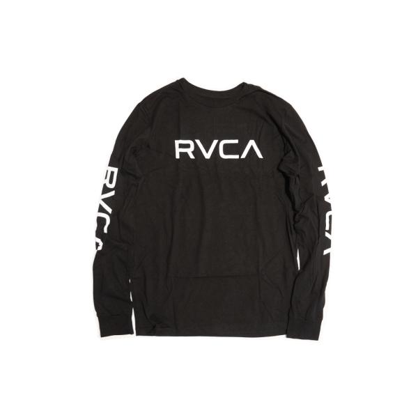 【価格見直しました】 RVCA ルーカ BIG LOGO Long Sleeve T-shirts ...