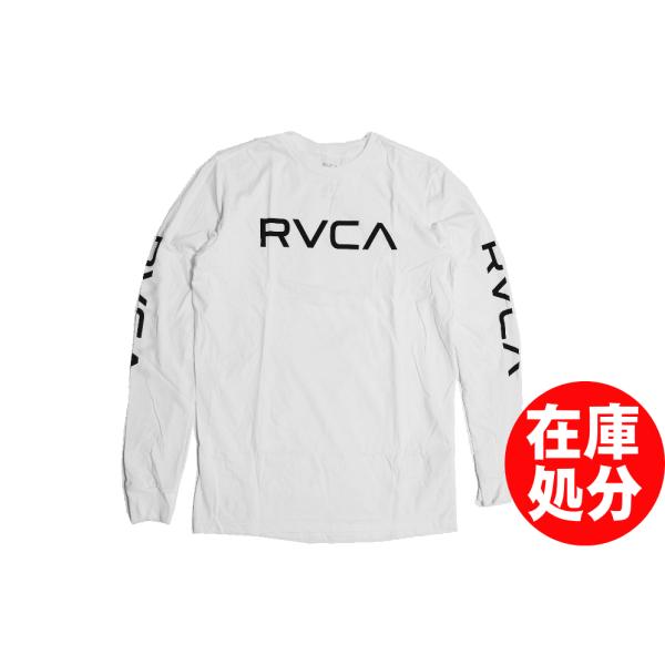 【在庫処分】 RVCA ルーカ BIG LOGO Long Sleeve T-shirts ロングス...