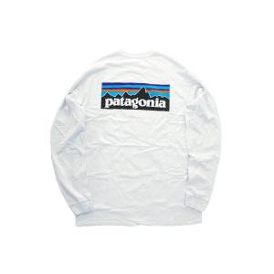 PATAGONIA パタゴニア P-6 Logo Long Sleeve T-shirts ロゴ ロンT 38518｜insizeplus