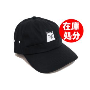 【在庫処分】 RIPNDIP リップンディップ Lord Nermal Pocket 6 Panel Hat ベースボール キャップ RND2102 ユニセックス フリーサイズ｜insizeplus