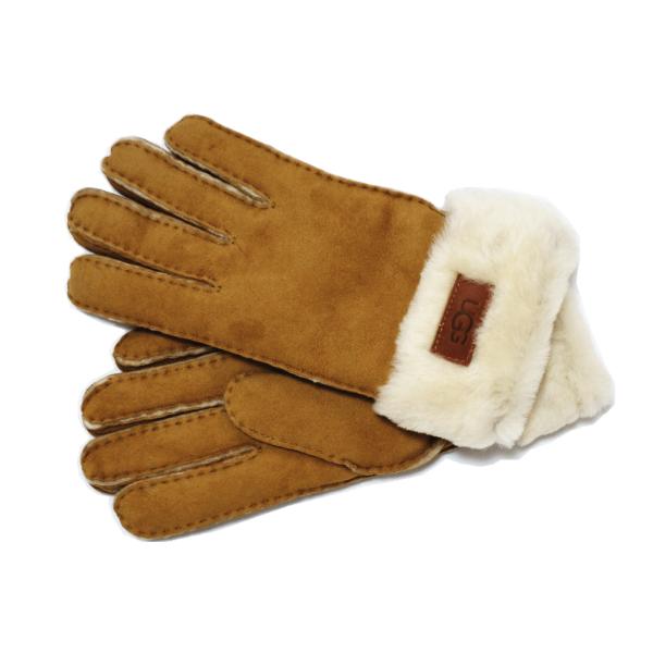 【Lサイズ】【男性にも対応】  UGG アグ Sheepskin TURN CUFF GLOVE シ...