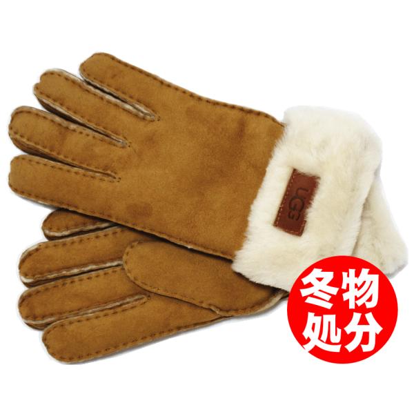 【在庫処分】 UGG アグ Sheepskin TURN CUFF GLOVE シープスキン グロー...