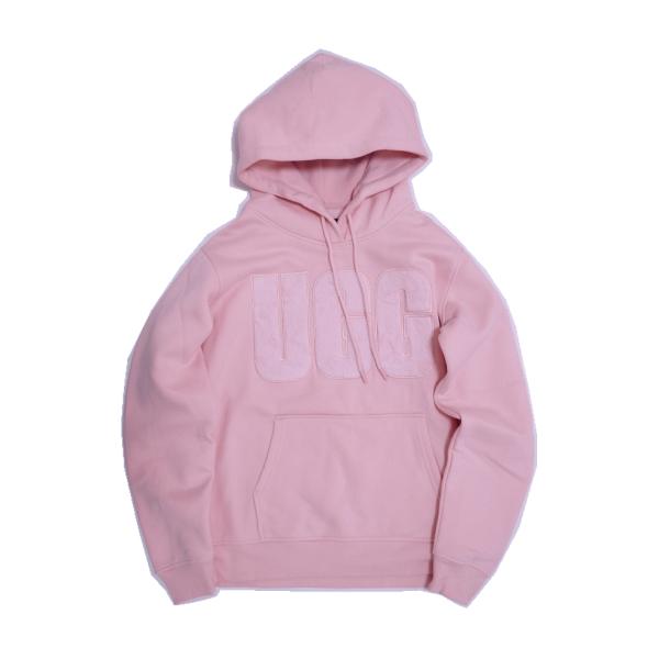 【超上質スウェット生地】 UGG アグ REY FUZZY LOGO HOODIE 裏起毛 ロゴ ス...