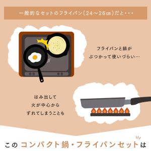 鍋 フライパン フライパンセット 一人暮らし ...の詳細画像4