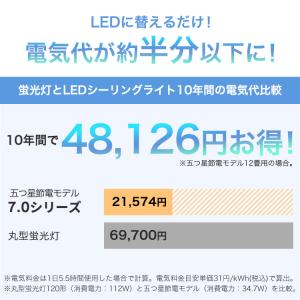 シーリングライト led 12畳 調光 2個セ...の詳細画像1