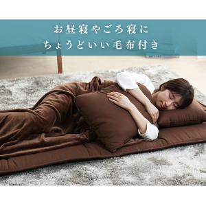布団セット セミシングル 安い 敷布団 掛け布...の詳細画像2