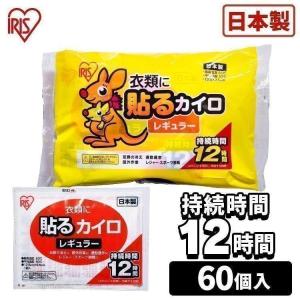 貼るカイロ レギュラー 60枚（10枚×6袋）  アイリスプラザ (D)