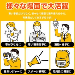 カイロ 貼る 貼れないカイロ レギュラー 48...の詳細画像3