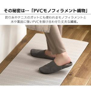 キッチンマット 拭ける マット ラグ 滑り止め...の詳細画像4