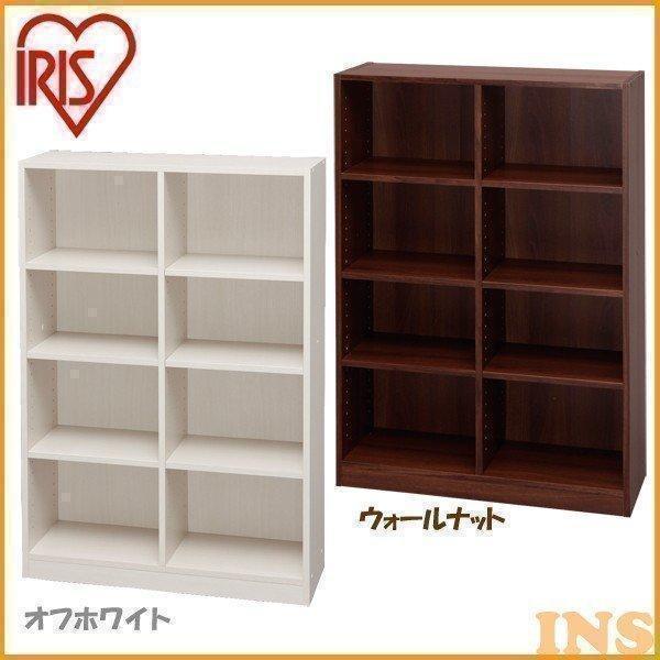 本棚 ブックシェルフ スペースフィットラック 幅80 高さ120cm S-SFR1280 アイリスオ...