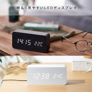 時計 置き時計 デジタル おしゃれ 北欧 デジ...の詳細画像5