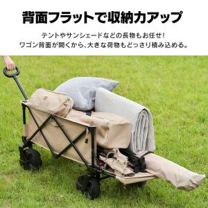 キャリーワゴン キャリーカート アウトドアワゴ...の詳細画像3