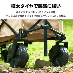 キャリーワゴン キャリーカート アウトドアワゴ...の詳細画像4